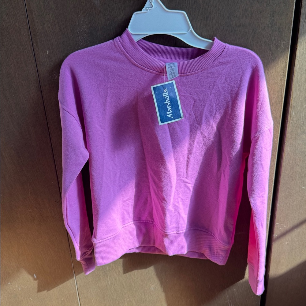 Marshalls Fuchsia Crewneck Top